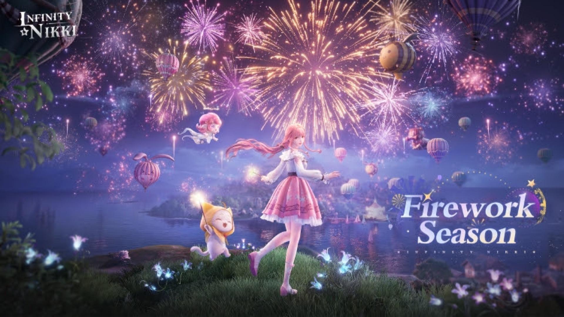 Infinity Nikki atualização Firework Season